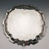 1929 British Vintage Pure Silver (925 Silver) Salva Diameter 26cm 521g Walker & Hall
